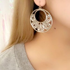 Vintage silver earrings